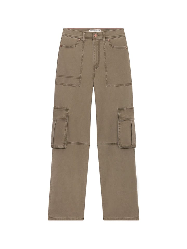 Scotch & Soda Cargohose in Braun - W26