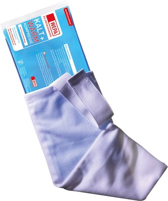 WEPA Apothekenbedarf GmbH & Co KG KALT-WARM Kompresse 12x29 cm mit Fixierband 1 St 01821242