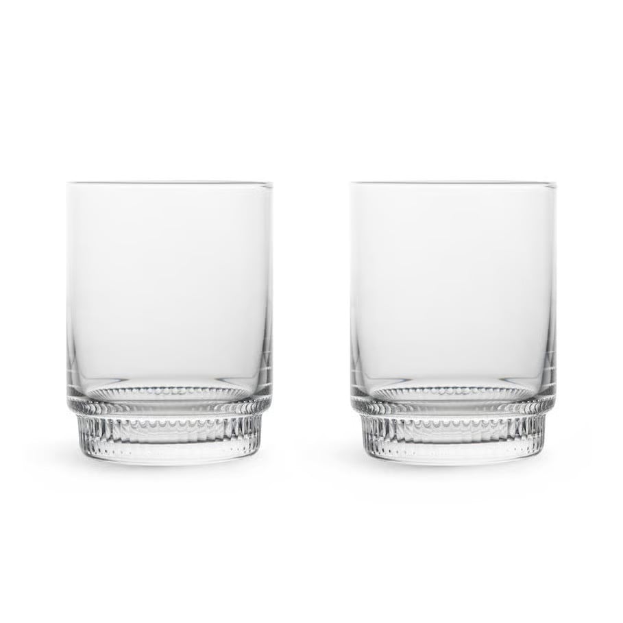 Sagaform Saga tumbler 2-pack Transparant
