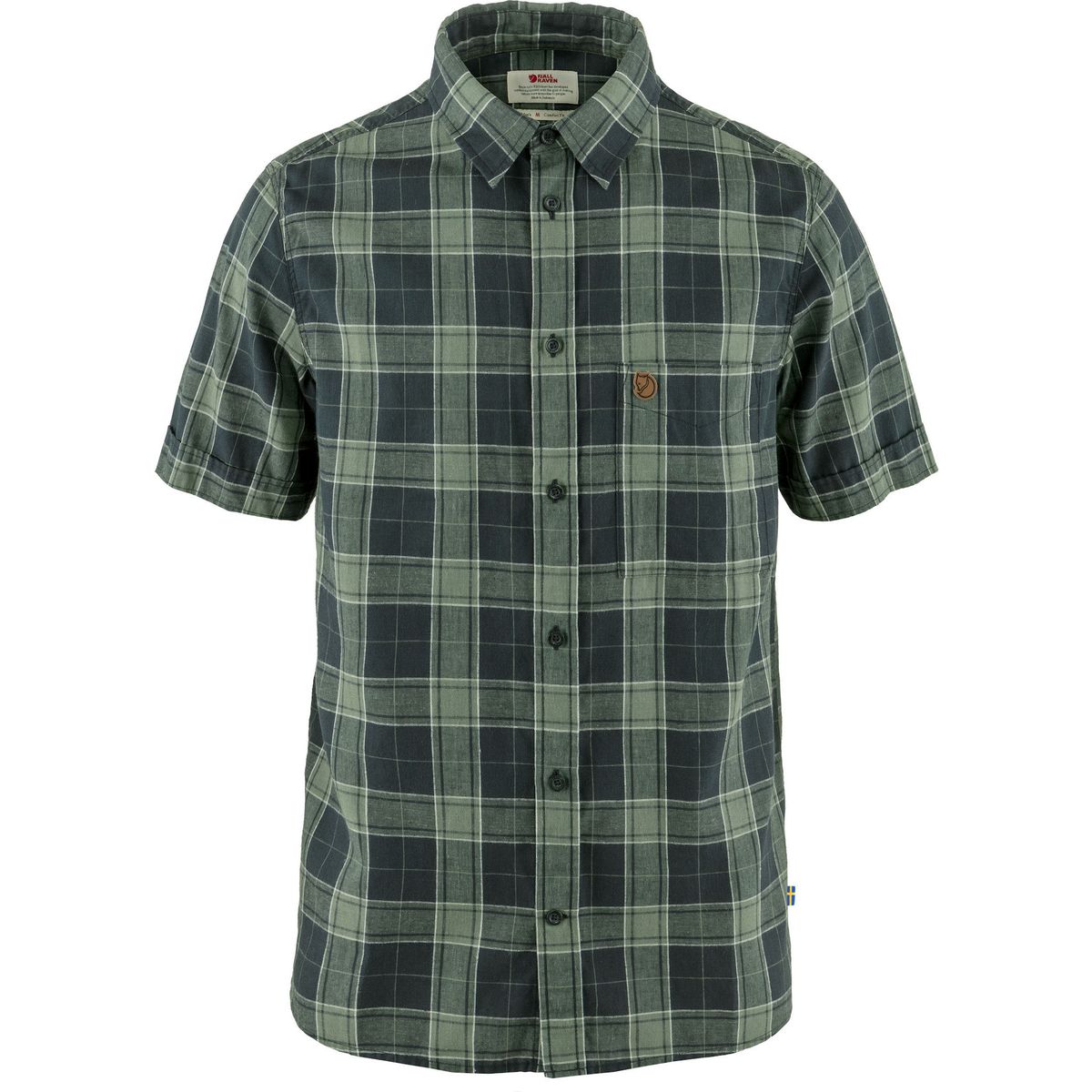 Fjällräven övik Travel Shirt SS M dark navy (555) S F87039-555-S