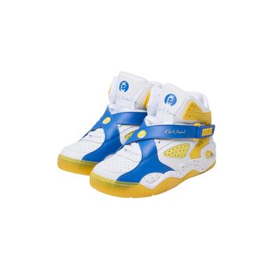 Sneaker EWING "Ewing EWING ROGUE x ODB", Herren, Gr. 42.5, blau (weiß, royal, gelb), Textil, Schuhe Sneaker