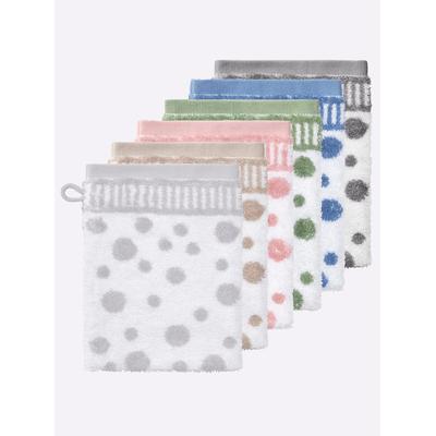 Seiftuch ROSS, bunt (sortiert), B:16cm L:21cm, Baumwolle, Waschlappen