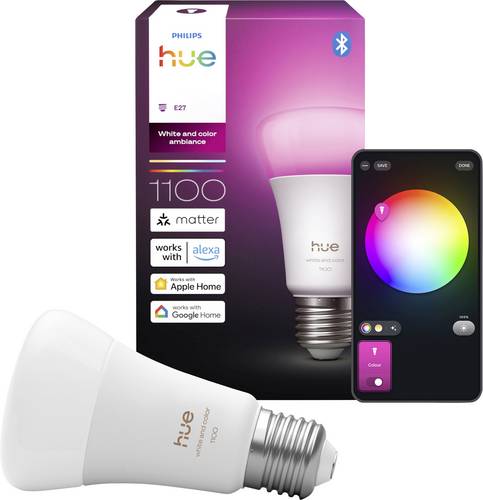 Philips LED-Leuchtmittel 929003853501 EEK: D (A - G) Hue White & Col. Amb.