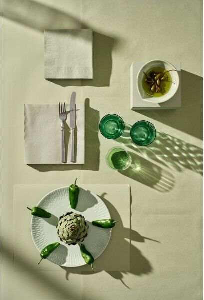 Duni Middagsserviet, 3-Lag, Pistacie Grøn, 250 Stk
