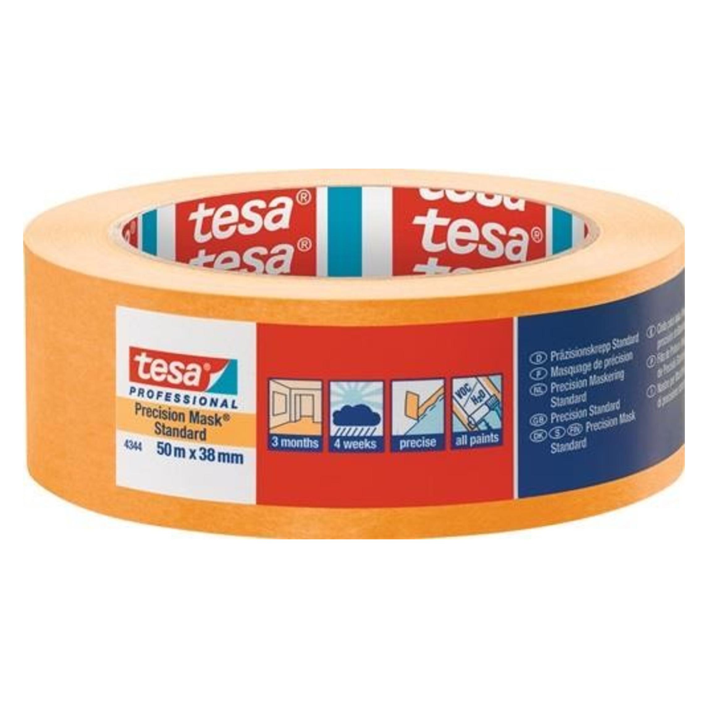 tesa Präzisionkrepp Standard 50m:38mm (38 mm) (04344-00001-00)