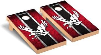 Skip's Garage Eastern Washington Eagles Vintage Cornhole Board Set