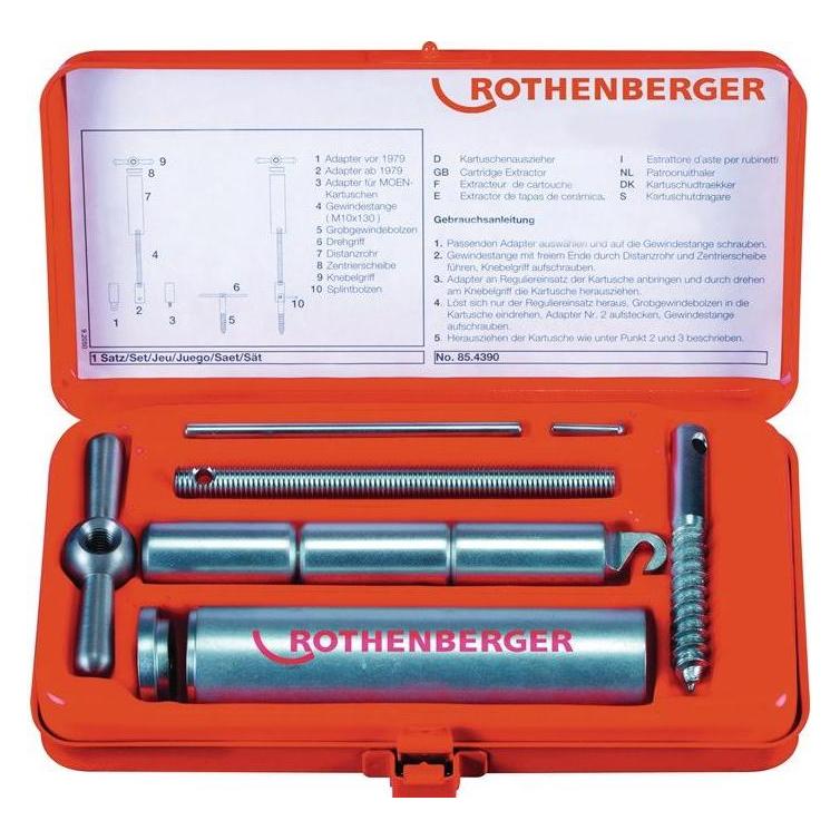 Rothenberger Kartuschenauszieher-Set (854390)