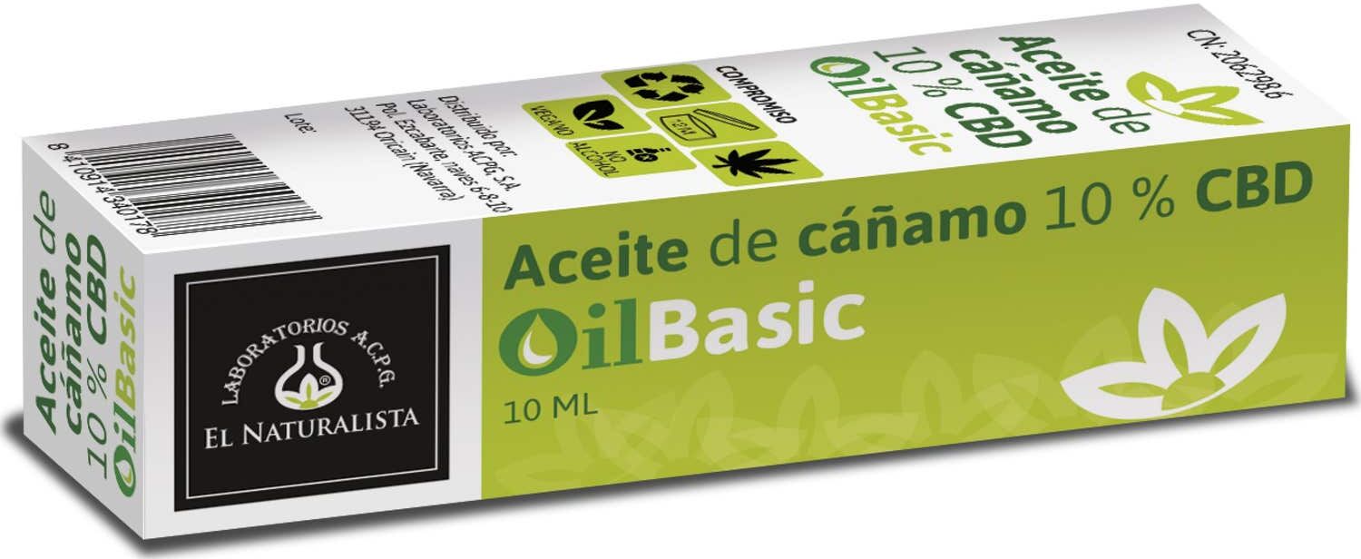 El Naturalista Aceite Cáñamo 10% 10 ml