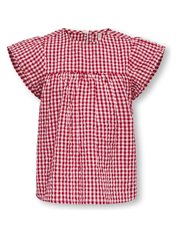 KIDS ONLY Bluse "Fina" in Rot - 92