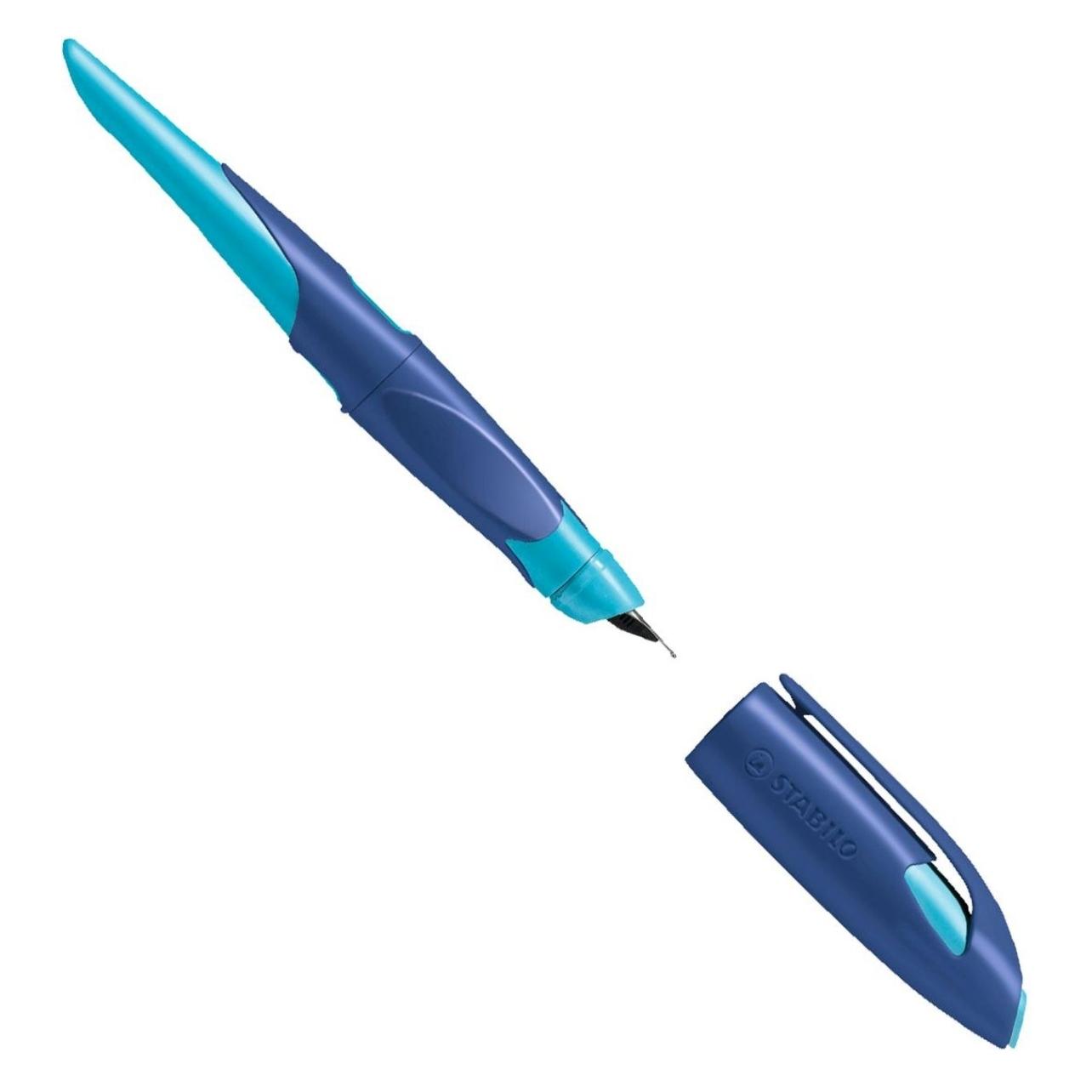 Stabilo EASYbirdy ergonomischer Schulfüller für Linkshänder Anfänger-Feder (1x) (5013/4-41)