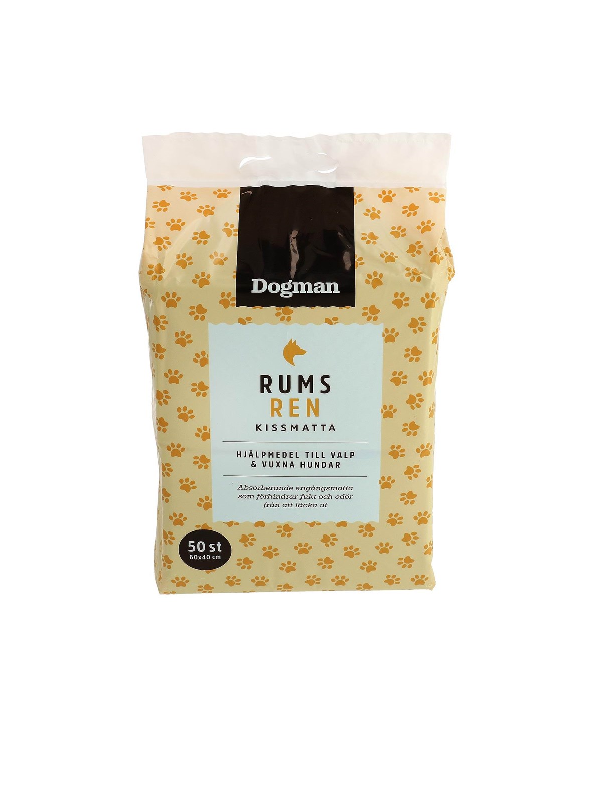 Dogman Pee-Pad Einweg-Trainingsunterlage 60x40cm (50er-Pack)