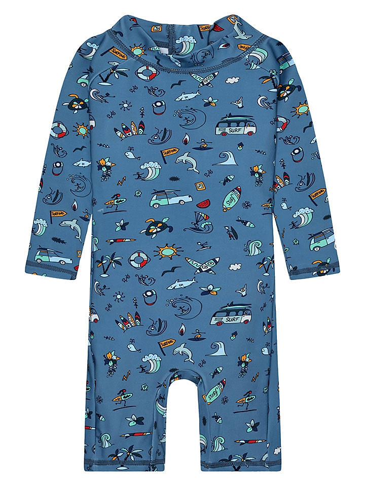 Color Kids Schwimmanzug in Blau - 80