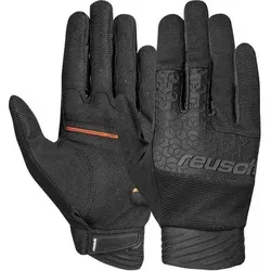 REUSCH Fahrradhandschuhe Long Finger Bike Cycling Glove TOUCH-TEC, Größe XS in Schwarz Schwarz