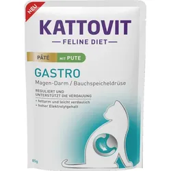 Kattovit Gastro Pate Pute 85g Beutel