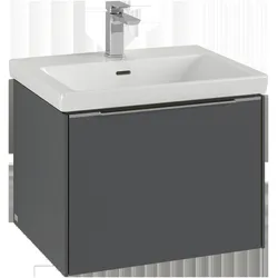 Villeroy & Boch Subway 3.0 Waschbeckenunterschrank, 1 Auszug, 572x429x478mm, C57702AF, Farbe: Front/Korpus: Soft Green, Griff: Soft Green