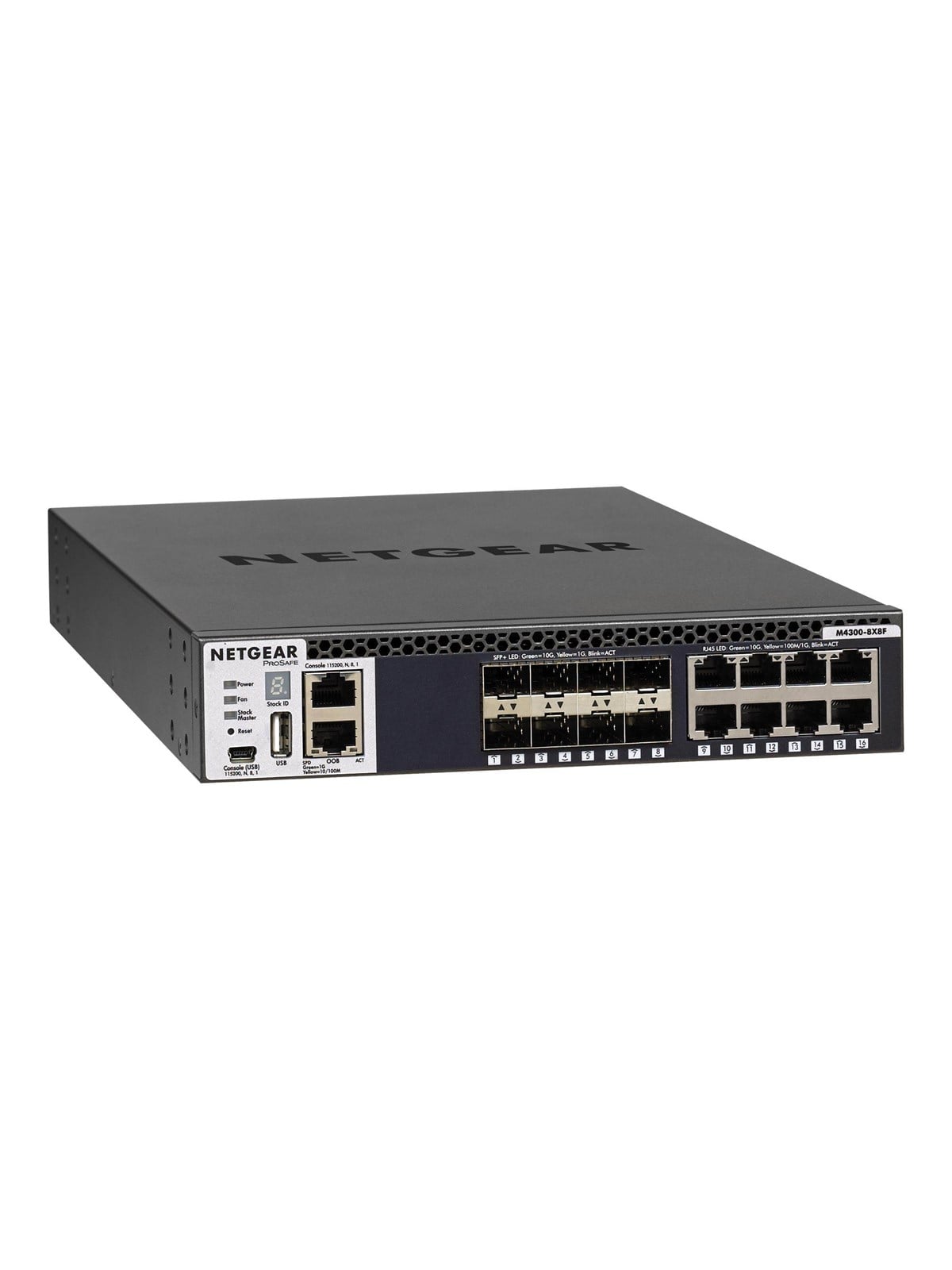 Netgear XSM4316S 8X10G 8XSFP+ Managed Switch
