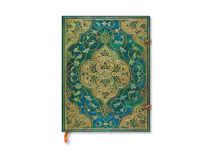 Notizheft Notizbuch Chroniken Ultra, Liniert , grün (türkis), Notizbücher, Notizheft