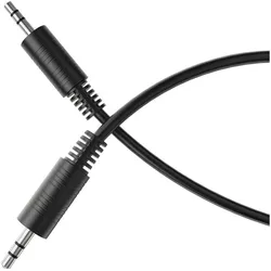 4x HDgear Audio-Kabel 3.5 mm Klinke - 3.5 mm Klinke 10 m, Schwarz (10 m, AUX Kabel), Audiokabel
