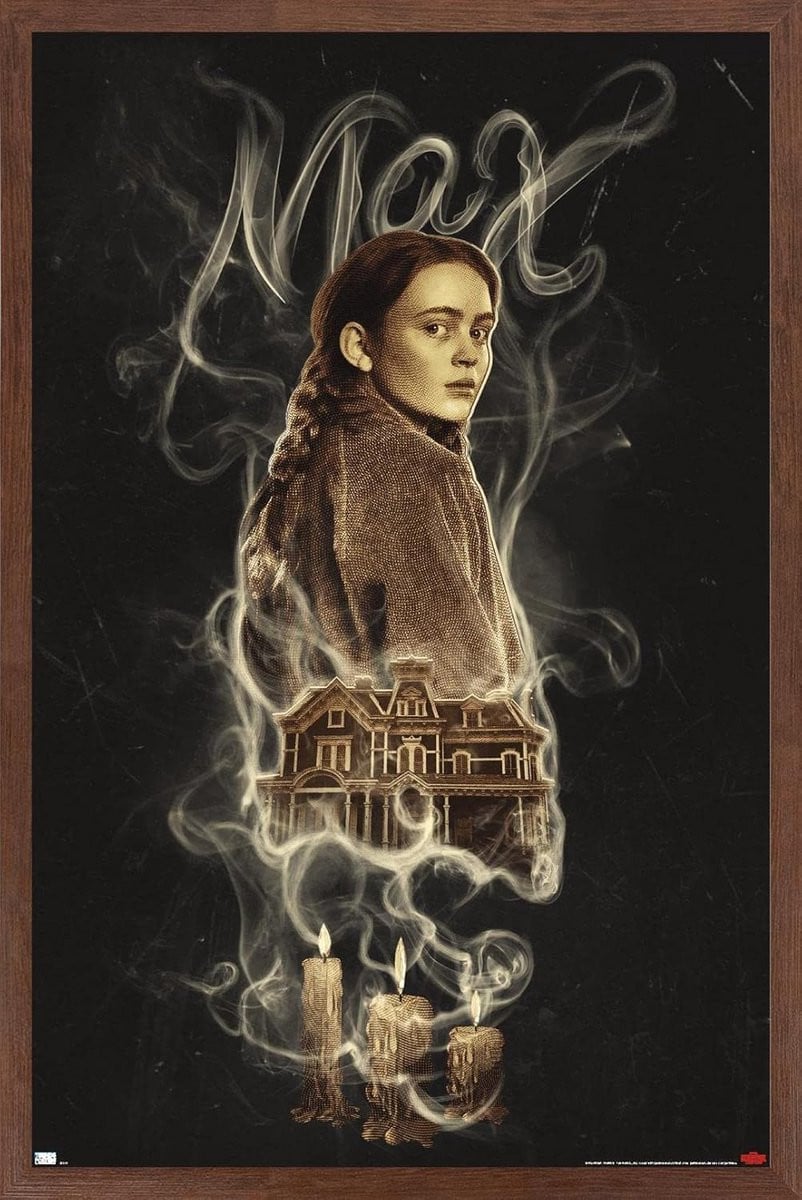 Ingelijste Wandposter Netflix Stranger Things Seizoen 4 - Max