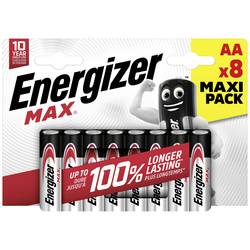 Energizer Max Mignon (AA)-Batterie Alkali-Mangan 1.5 V 8 St. E303324700