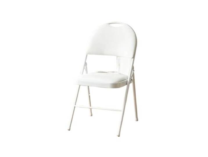 Zymjzbetic Esszimmerstühle aus Stoff Gepolsterte Esszimmerstühle Vintage Beige, Faltbare Küchenmöbel(Leather-3)