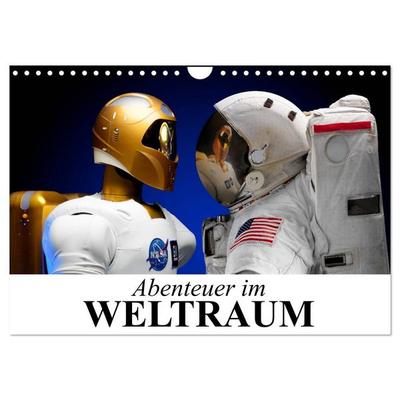 Abenteuer im Weltraum (Wandkalender 2026 DIN A4 quer), CALVENDO Monatskalender