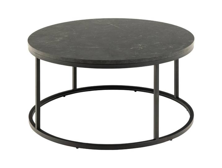 Livetastic Couchtisch Spiro, Anthrazit, rund, eckig, 80x40x80 cm, Wohnzimmer, Wohnzimmertische, Couchtische, Couchtische rund