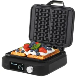 Adler Gofrownica AD 3087, Kontaktgrill, Schwarz