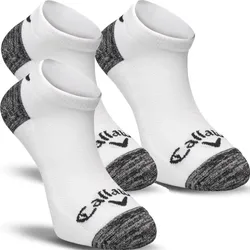 Callaway Golf Low Cut Herren Strümpfe 3er Pack weiss