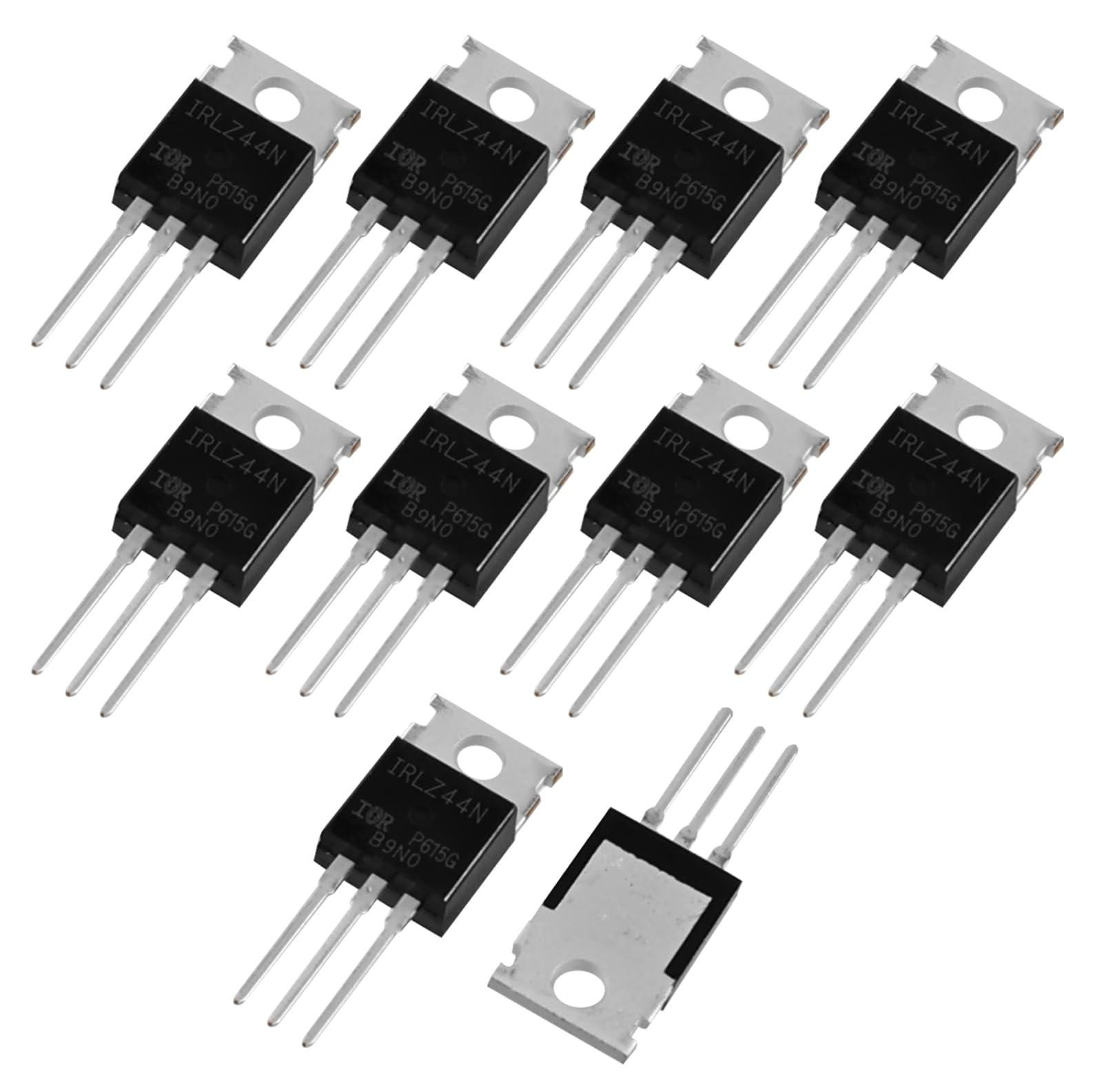 Lustrens N-kanaal MOSFET Transistor 47A 55V, 10 stuks