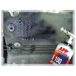 APP B100 Autobit Unterbodenschutz UBS Spritzware schwarz 1Ltr.