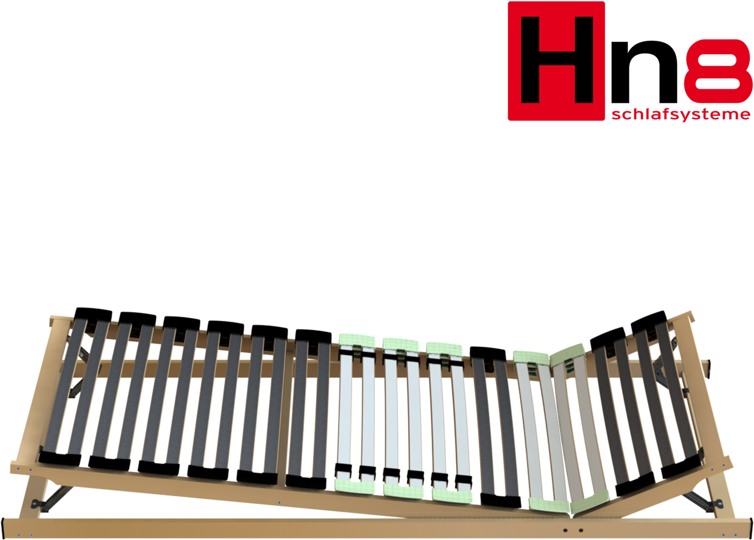 Hn8 Schlafsysteme Komfort-Federholzrahmen Condor Zon, verstellbar