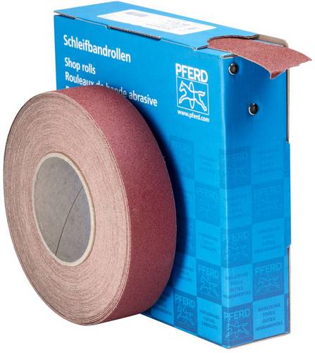 PFERD TOOLS 45016408 Schleifpapierrolle Körnung (num) 80 (L x B) 25m x 38mm 25m