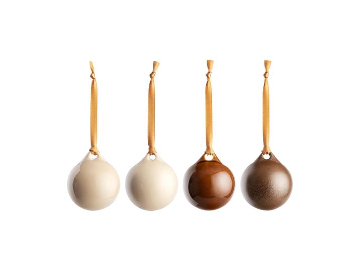 Arabia Kirnu billes Mélange beige, 4 pièces