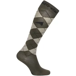 Euro Star Socken Kniestrümpfe ESAily Dark Castor dunkelgrün mit Glitzer HW 22, Größe: 35/38
