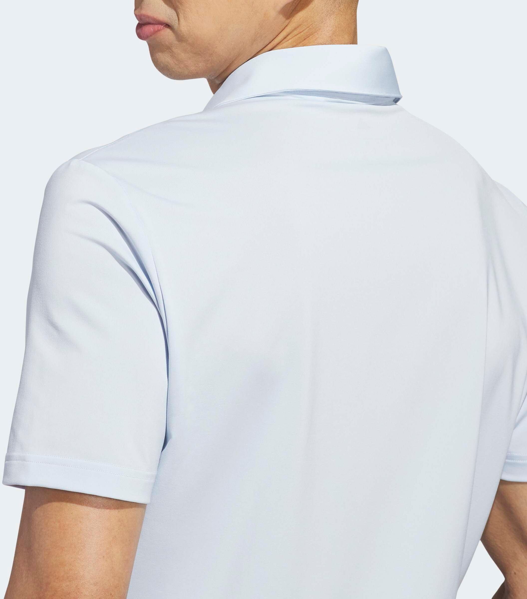 Poloshirt ADIDAS PERFORMANCE "ULTIMATE365 SOLID", Herren, Gr. L, crystal sky, Obermaterial: 88% Polyester, 12% Elasthan, Shirts Poloshirt crystal sky L