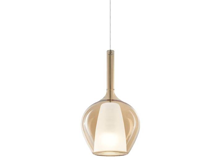 Ideal Lux Pendelleuchte 1x E27 bernsteinfarben IP20 KALIQUE 359885