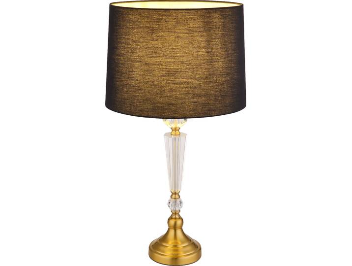 Globo Lighting Tischleuchte Metall messingfarben matt, 1x E27