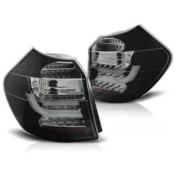 LED Lightbar Rückleuchten passend für BMW E87 Bj. 04-07 Schwarz