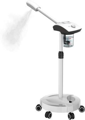 Multisell Products Hub Warm Mist Facial Steamer, Deep Cleaning Humidifier, Skin Whitening Vaporizer For Face, Home Spa And Salon white