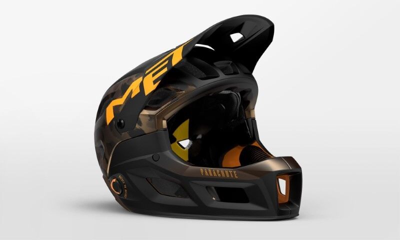 MET Casco integrale con mentoniera magnetica removibile  Parachute MCR Mips 2026