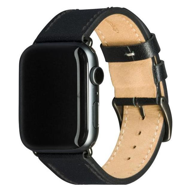 dbramante1928 Copenhagen - Watch Strap 44mm (44 mm, Leather, Leder, Leder (Vollnarbenleder), Vollnarbenleder) (AW44BLSG1033)