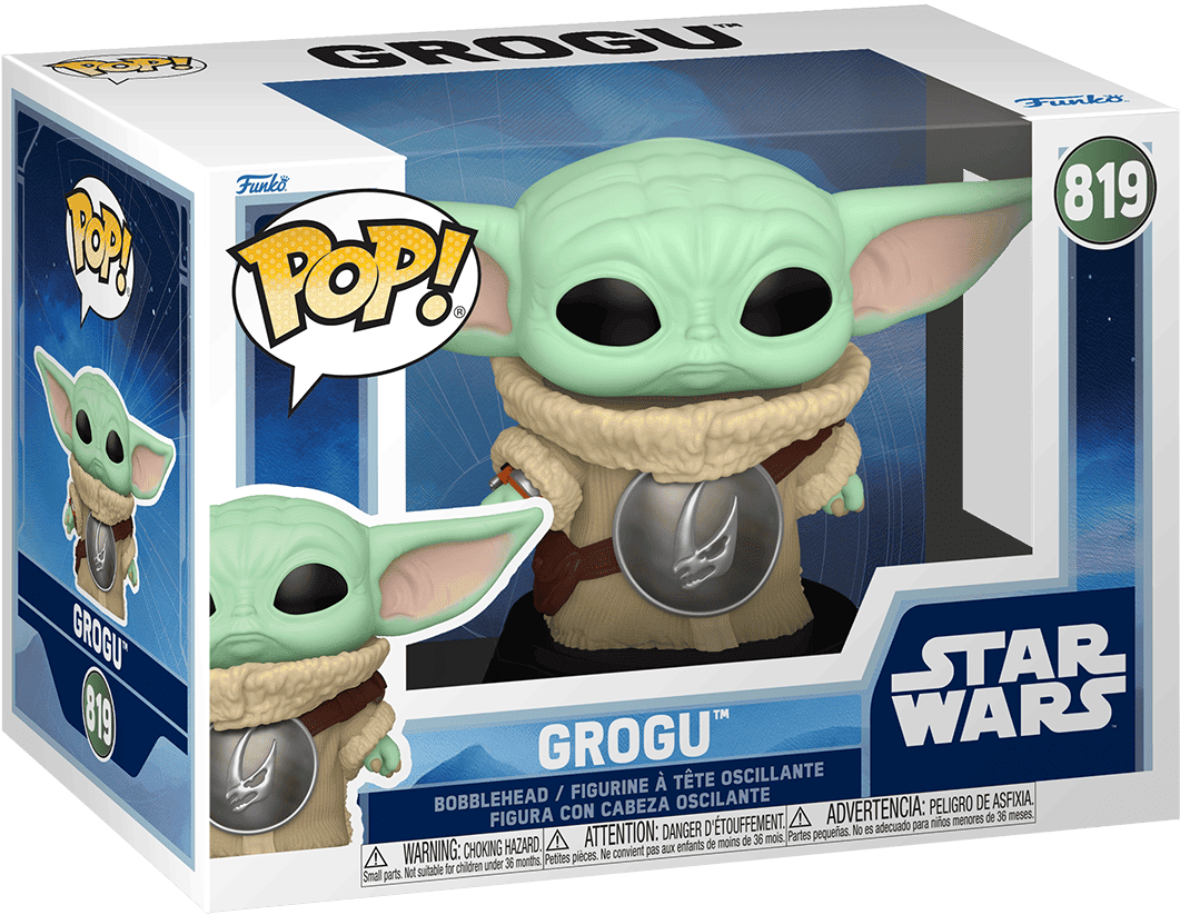 Funko Pop! Vinyl - Star Wars M;G - Grogu - Mint-Green Vinyl Collectible Figure