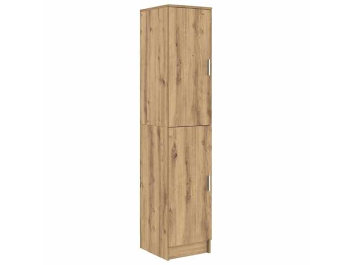 Highboard Artisan-Eiche 35 x 39 x 168 cm Holzwerkstoff Stauraumschrank Rechteckige Form, glatte Oberfläche, viel Stauraum, klare Linien, einfache Montage