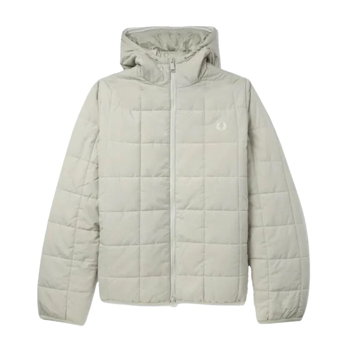 Fred Perry Geïsoleerd, gewatteerd herenjack Grid (Oester)