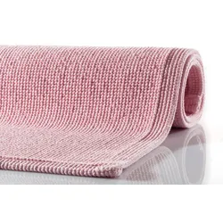 RHOMTUFT Badteppich PLAIN rosenquarz 50 x 70 cm