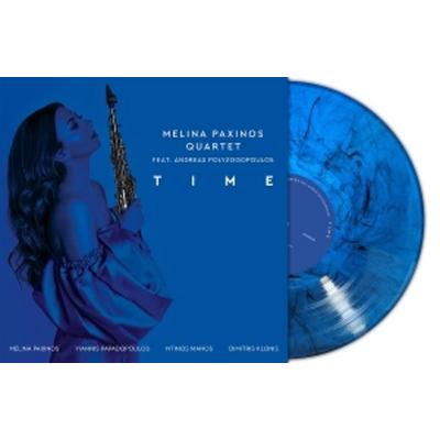 Time (LTD. Blue Marbled Vinyl) - Melina Paxinos Quartet, Vinyl