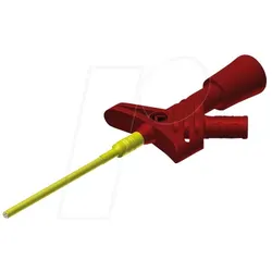 KLEPS 1600 RT - Sicherheits-Klemmprüfspitze, Greifzange, 2 mm, rot