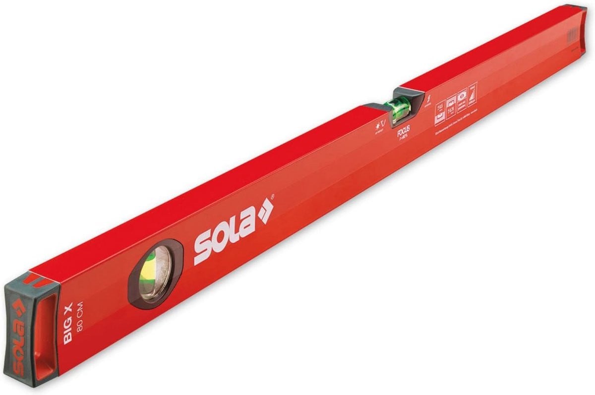 Rode aluminium waterpas, 100 cm