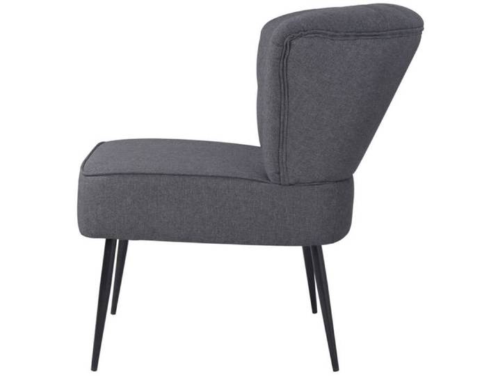 CLOUD - Fauteuil de cocktail - gris foncé tissu S47